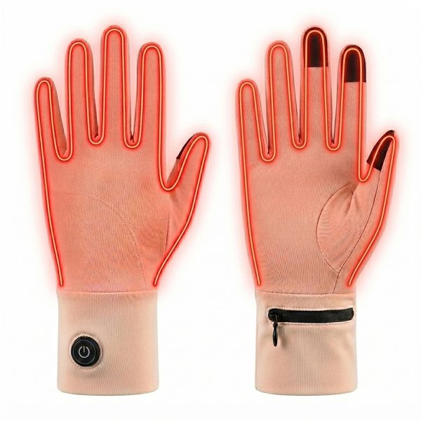 Ololar Air Series Targeted Heating for Raynaud’s Ololar Air Series Heated Gloves showing targeted heating for Raynaud’s hands
