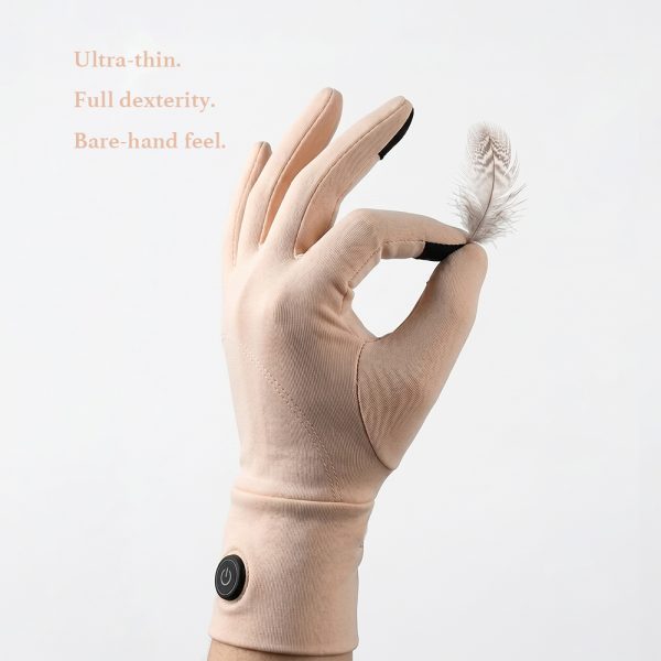Ololar Air Series Thin and Flexible Design Ololar Air Series Heated Gloves with a thin and flexible design for Raynaud’s