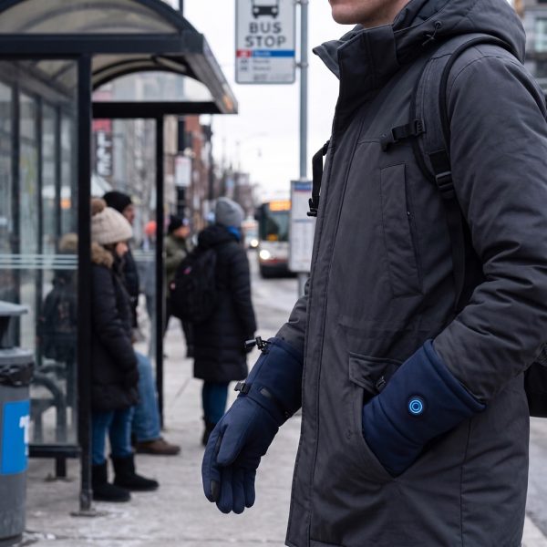Ololar Flex Series for Commuting Full-finger heated gloves for waiting outdoors in cold weather