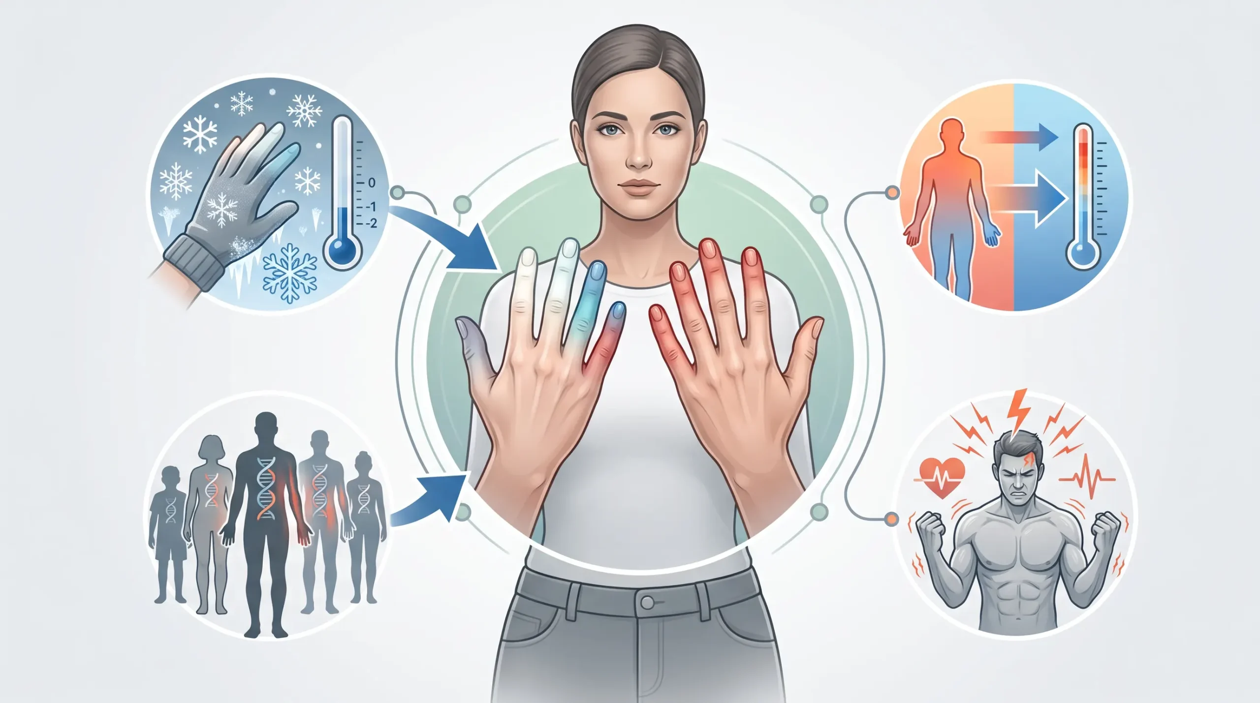 Factors Affecting Raynaud’s Attack Frequency Factors that influence how often Raynaud’s attacks occur including cold exposure and temperature changes