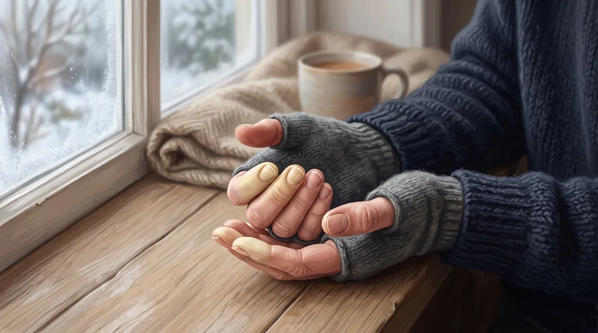 What is Raynaud&rsquo;s showing cold-sensitive hands